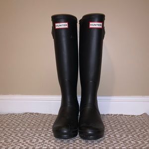Tall Hunter Matte Rain Boots